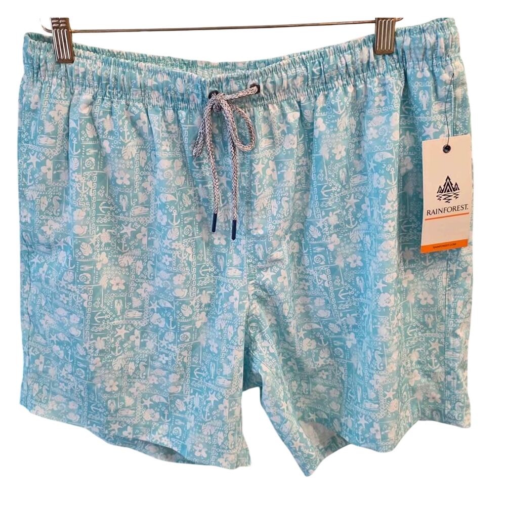 NWT Rainforest Swim Trunks - Size L